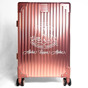 Valigia Personalizzabile con Lettere Greche AKA Sorority, Elegante e Affascinante, Anno 1908, Perfetta per Viaggi in Sorority - Product Image 6