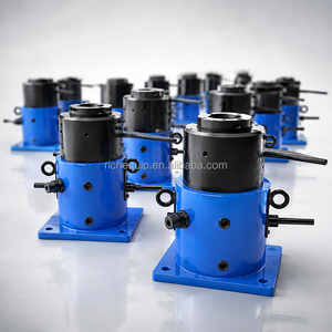 Vérin hydraulique autobloquant à simple effet avec écrou de blocage pour la construction de ponts - Product Image 5