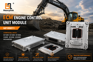 Módulo de Unidad de Control del Motor ECM Heavylink 60100011 para Excavadora EC140D EC160D EC180D C220D EC235D EC250D - Product Image 1