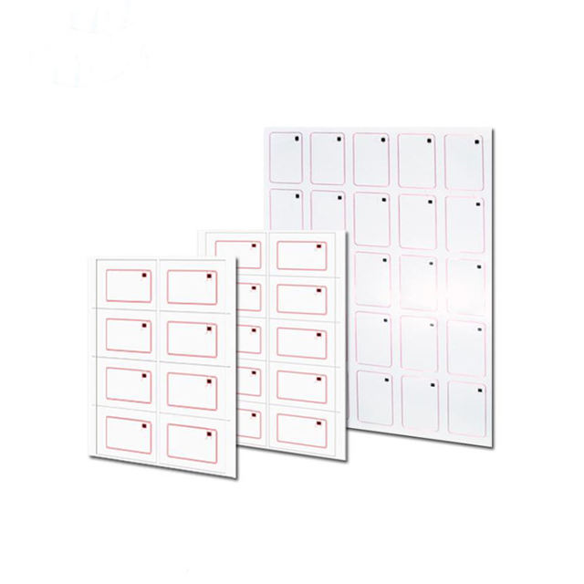 Custom Chip Factory Price NFC RFID Smart Access Control PVC Blank Card Inlay Business Card Hotel Payment Applications Waterproof