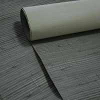 Zhenling daim papier peint rouleau gris naturel toile d'herbe jute papier peint papier peint 3d décoration de la maison
