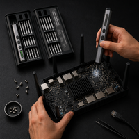 Kit de tournevis électrique de précision 38-en-1 avec embouts magnétiques pour Xiaomi et ordinateur Torx de qualité professionnelle