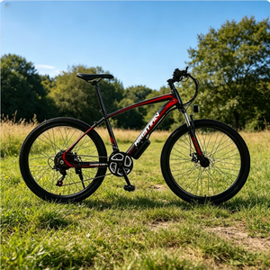 Bicicleta Eléctrica de Montaña ESME de 26 Pulgadas con Ruedas de Magnesio de 3 Radios, Motor de 250W, Batería de Litio, Frenos de Disco, Bicicleta Eléctrica Todoterreno para Adultos - Product Image 3