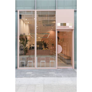 ตู้โชว์ขนมอบเค้กกล่องท็อปเคาน์เตอร์ร้านขนมปังสั่งทำได้หรูหรา - Product Image 5