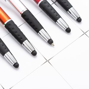 <b>Bulk</b> Smart Stylus Nib Plastic Ballpoint Pen Wholesale Soft Rubber Grips With Customized Logo for Tablet Mobile <b>Phone</b> - Product Image 4