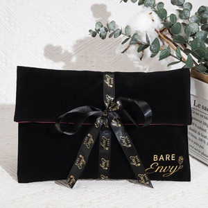 ซองหนังกำมะหยี่หรูหราพิมพ์ลายได้ตามต้องการถุงผ้ากำมะหยี่ถุงของขวัญถุงเก็บฝุ่นถุงซองจดหมายขายส่งกระเป๋าใส่ผมกำมะหยี่ - Product Image 1