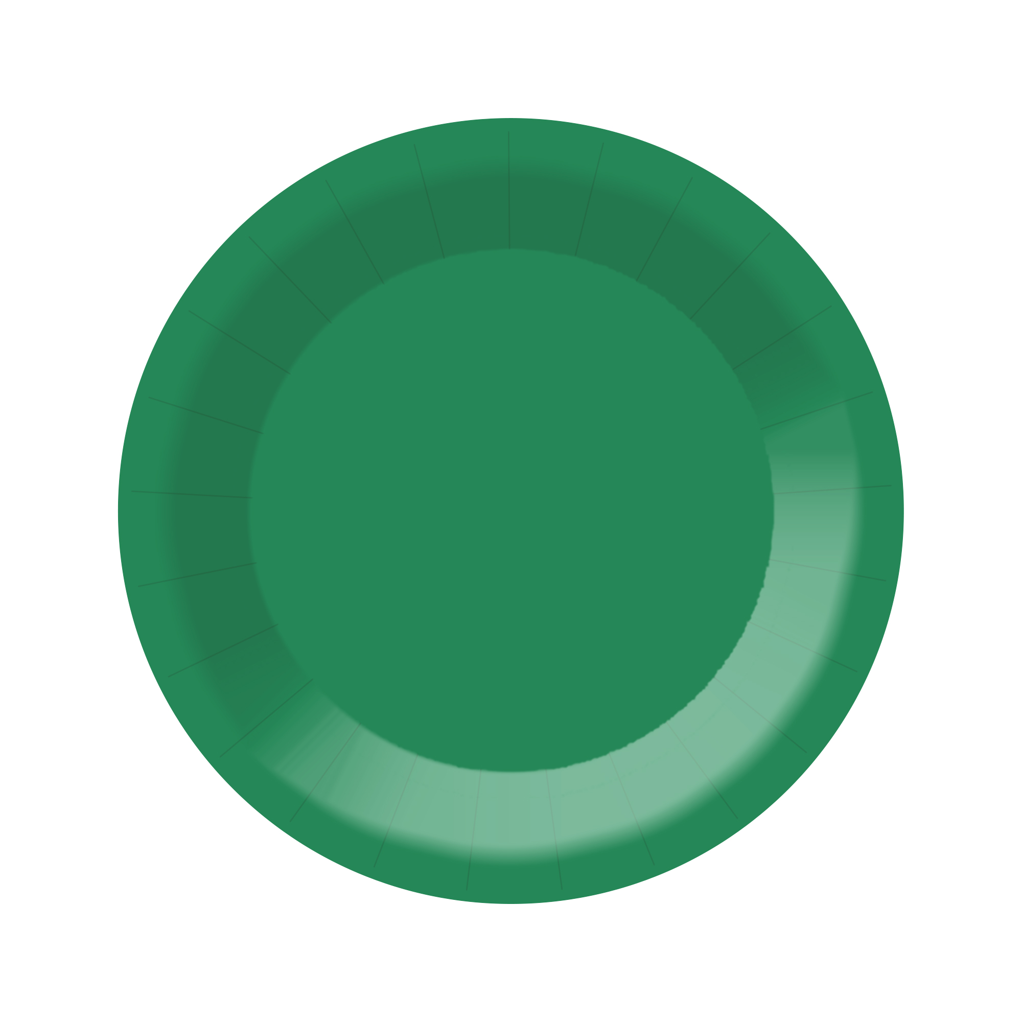 Plato de papel de 9 pulgadas * 8 piezas