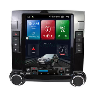 Autoradio GPS Krando Android 12.0 6G 128G con Schermo Verticale Tesla da 12,1" per VW <span class=keywords><strong>Volkswagen</strong></span> Touareg 2002-2011 Unità Principale <span class=keywords><strong>Carplay</strong></span> - Product Image 1
