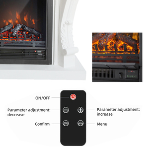 Sinya – cheminée en <span class=keywords><strong>brique</strong></span> décorative <span class=keywords><strong>de</strong></span> 40 pouces avec <span class=keywords><strong>Insert</strong></span>, cheminée électrique bon marché - Product Image 6