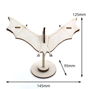 Balance Pterosaur 2, Kit de Ciencia, Modelo Educativo de Madera STEM para Niños de 7 a 9 Años, Juguete de Ensamblaje Manual con Forma de Animal - Product Image 5