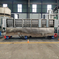 Machine à glaçons industrielle haute capacité, production quotidienne de 10 tonnes, machine à glaçons en cubes pour les événements sportifs, les bars, la restauration, les cuisines