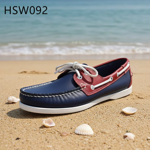 HY, Zapatos náuticos para niños pequeños, azul lavado, tallas 27-47 disponibles, populares en <span class=keywords><strong>España</strong></span>, para uso diario y de conductor, a la moda, HSW094 - Product Image 3