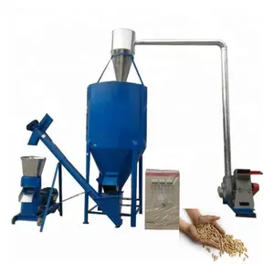 3 ton per hour project machine automatic animal feed processing line poultry animal feed processing machine feed mill