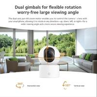 Version globale pour Xiaomi Smart Camera C301 Vision nocturne infrarouge Détection humaine Faible luminosité Caméra de sécurité couleur
