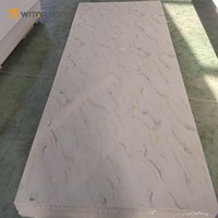 Mejor precio PVC Mármol Panel Tablero Cocina Azulejos UV Mable Hoja