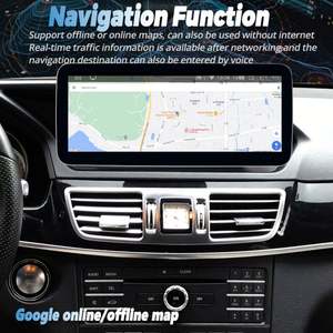 Autoradio multimédia Android 13 avec écran 256 Go, lecteur vidéo, GPS, navigation pour Benz Classe E W212 2009 2010 - 2015 NTG 5.0 CarPlay - Product Image 5