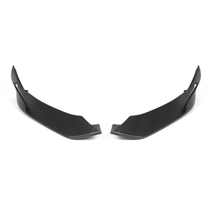 Splitter anteriore in fibra di carbonio a secco <span class=keywords><strong>X</strong></span> stile 2 pz per Bmw nuova serie 8 G14 G15 G16 2020-1N sbattitori anteriori - Product Image 5