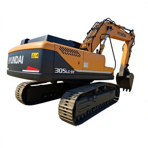 Excavadora Hyundai 305LC-9T R305 Usada, Máquina de Construcción Hidráulica de Segunda Mano con Motor y Componentes de Caja de Cambios - Product Image 1