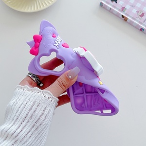 Có Thể Điều Chỉnh Đứng Dễ Thương 3D Hidden Phim Hoạt Hình Mary Mèo Silicone Chống Sốc Trường Hợp Mềm Điện Thoại Di Động Bìa Cho Iphone 16 Pro Max - Product Image 5