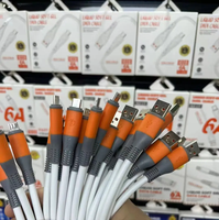 2024 Offre Spéciale 6A Câble USB à charge rapide 30W pour téléphones mobiles-Câble de données Micro Type-C avec emballage