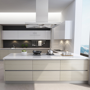 Modern <strong>Black</strong> High Gloss Lacquer <strong>Kitchen</strong> Cabinet Door with <strong>Accessories</strong> <strong>and</strong> Pantry Cupboards - Product Image 6