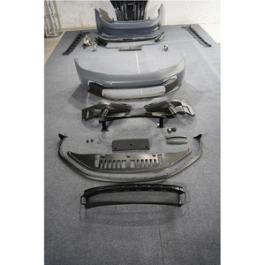 Kit carrosserie PP Pare-chocs avant Jupes latérales Pare-chocs arrière Diffuseur pour Porsche Carrera <span class=keywords><strong>911</strong></span> 992 <span class=keywords><strong>GT3</strong></span> <span class=keywords><strong>2018</strong></span>+ - Product Image 2