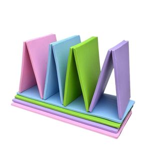 Coussin pliable en mousse souple coloré personnalisé Beckon, tapis de méditation portable pour le <span class=keywords><strong>yoga</strong></span>, la danse et le fitness en plein air - Product Image 1