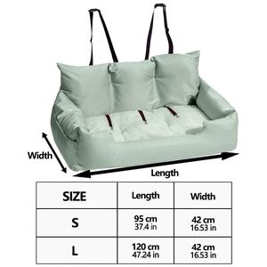 Customized Cartoon Fashion Classic Eco-friendly Waterproof Travel Dog Cat Bed Rear Seat Stain-resistant Washable Cover Dog <b>Sofa</b> - Product Image 4