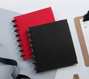 Thiết kế sáng tạo 360 độ uốn xoắn ốc ràng buộc máy tính xách tay giá tốt nhất Đại Học da mềm nghiên cứu nhỏ xoắn ốc máy tính xách tay - Product Image 2