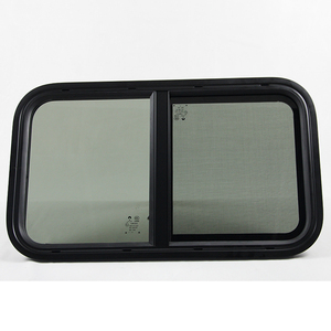 Meilleur type de camping-car avec fenêtre coulissante en verre trempé 3C ouverte d'un côté avec Flynet et trous de drainage - Product Image 2