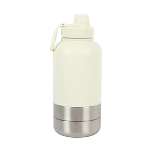 Botella de Agua Aislada al Vacío de Acero Inoxidable y Titanio, Personalizada, Portátil, 3 en 1, de Gran Capacidad (32 oz), para Camping, Viajes y Actividades al Aire Libre - Product Image 6