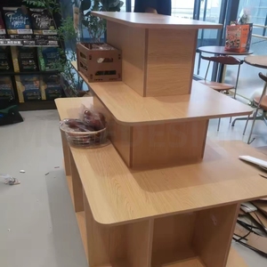 Étagère de présentation à structure stable et haute capacité de charge, <span class=keywords><strong>avec</strong></span> compartiments ouverts pour produits de marché et de supermarché - Product Image 2