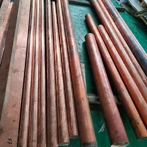 Barres de cuivre de qualité commerciale barre ronde de 3mm de diamètre longueur de 50-500mm pour le traitement de coupe de pliage de soudage - Product Image 5