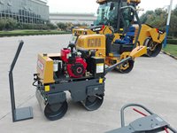 XCMG Mini compacteur à rouleaux hydraulique léger de 1 tonne officiel XMR083 compacteur à rouleaux à vendre