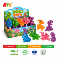Sucettes et sucettes glacées personnalisées, adorables, de dessin animé, sucrées et délicieuses, emballées individuellement, sucettes glacées en forme de dinosaure pour enfants