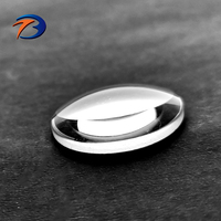 Lentille convexe Plano 25mm de diamètre verre optique lentille convexe pour projecteur