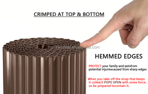 Thép mạ kẽm cỏ viền biên giới 10m bãi cỏ cảnh quan barier vườn viền khối - Product Image 3