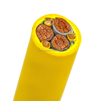 Câble en caoutchouc PUR Buflex M Buflex X Prem 0,6/1(1,2)kV avec 2 conducteurs pilotes, câble en cuivre nu flexible POLYURÉTHANE