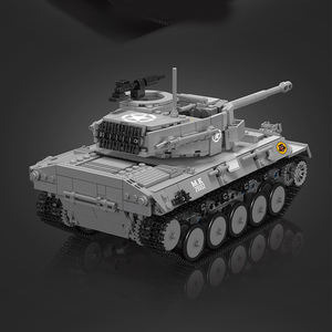 Serie militare 20032 <span class=keywords><strong>cacciacarri</strong></span> del gatto infernale Puzzle modello di blocco MOC per bambini Set di blocchi di plastica giocattolo regalo - Product Image 6