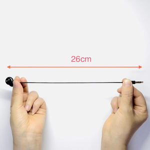 Gaming-Ohrhörer mit 360-Grad-Klang, Kurzkabel und Silikon-Ohrstöpseln, VR-Kopfhörer Kompatibel mit <span class=keywords><strong>Meta</strong></span> <span class=keywords><strong>Quest</strong></span> <span class=keywords><strong>Pro</strong></span> Headset - Product Image 4