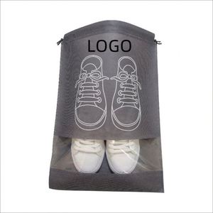 Bolsa de Almacenamiento de Zapatos con Cordón para el Hogar y Viajes, Ecológica, con Logotipo Personalizado - Product Image 2