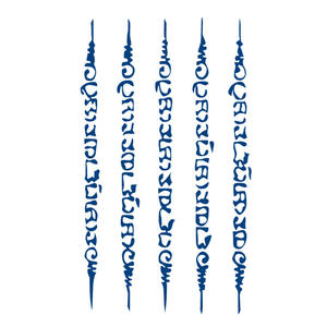 カスタム2週間マットセミパーマネントジャグアタトゥー防水ジュースアームボディ長持ちタトゥーステッカー2週間持続 - Product Image 4