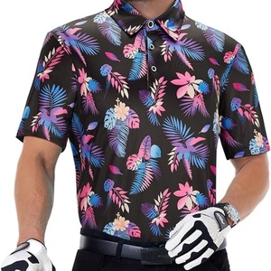 Camisetas de Golf de Manga Corta para Hombre, Jersey Deportivo Transpirable, Diseño Personalizado con Impresión, Ajuste Regular - Product Image 3