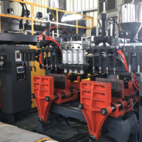 Machine de moulage par soufflage en plastique, Machine de moulage par soufflage, prix de la Machine