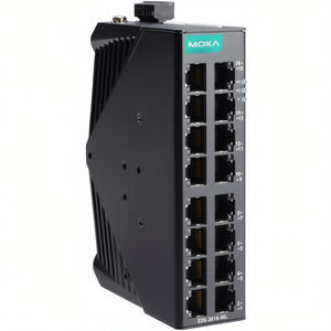 Commutateur Ethernet industriel non géré Moxa EDS-2016-ML-T 16 ports avec alimentation 24V, ports RJ45 1000 Mbps, montage sur rail DIN - Product Image 2