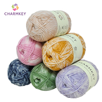 Fancy Dyed Chunky Strong Knot Hand Knitting Yarn for Crocheting