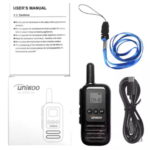 UNIKOO UK254 Long Range UHF Walkie Talkie - USB Rechargeable <strong>PMR</strong> FRS <strong>Radio</strong> with Tactical Headset Compatibility - Product Image 6