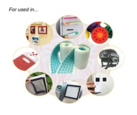 Sticky Dots Adhésif Autocollant Crochet et Boucle Attache Kiss Cut Crochet et Boucle Die Cut Dot Tape