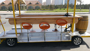 Vehículo Turístico de Ocio, Bicicleta Eléctrica para 8 Personas, Bicicleta de Cerveza Eléctrica para 15 Pasajeros - Product Image 6