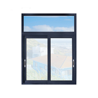 Ventana Corredera Moderna Profesional Italiana GIESSE Alemana SIEGENIA, Marco de Aleación de Aluminio, Aislamiento Térmico, para Sótano y Sala de Estar
